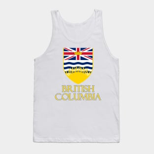 British Columbia Canada - Coat of Arms Design Tank Top